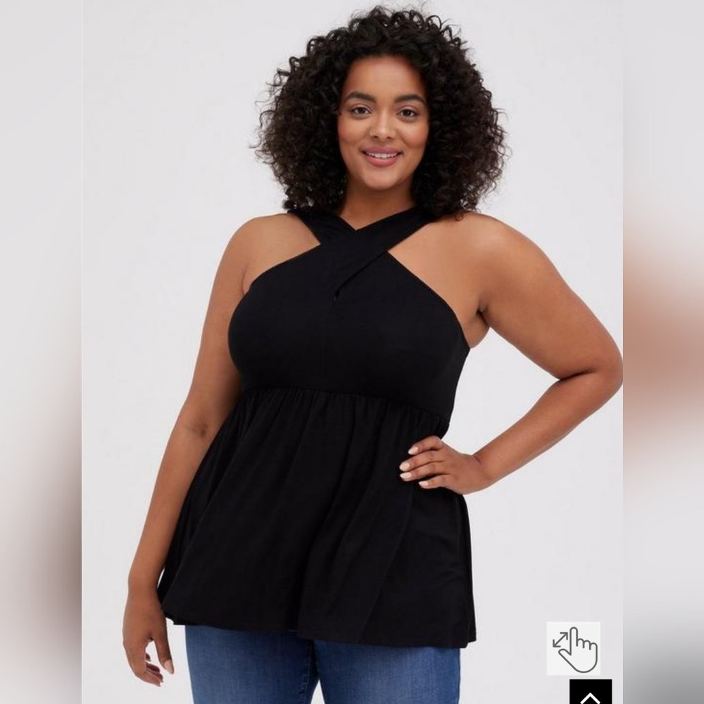 Babydoll Super Soft Halter Tank